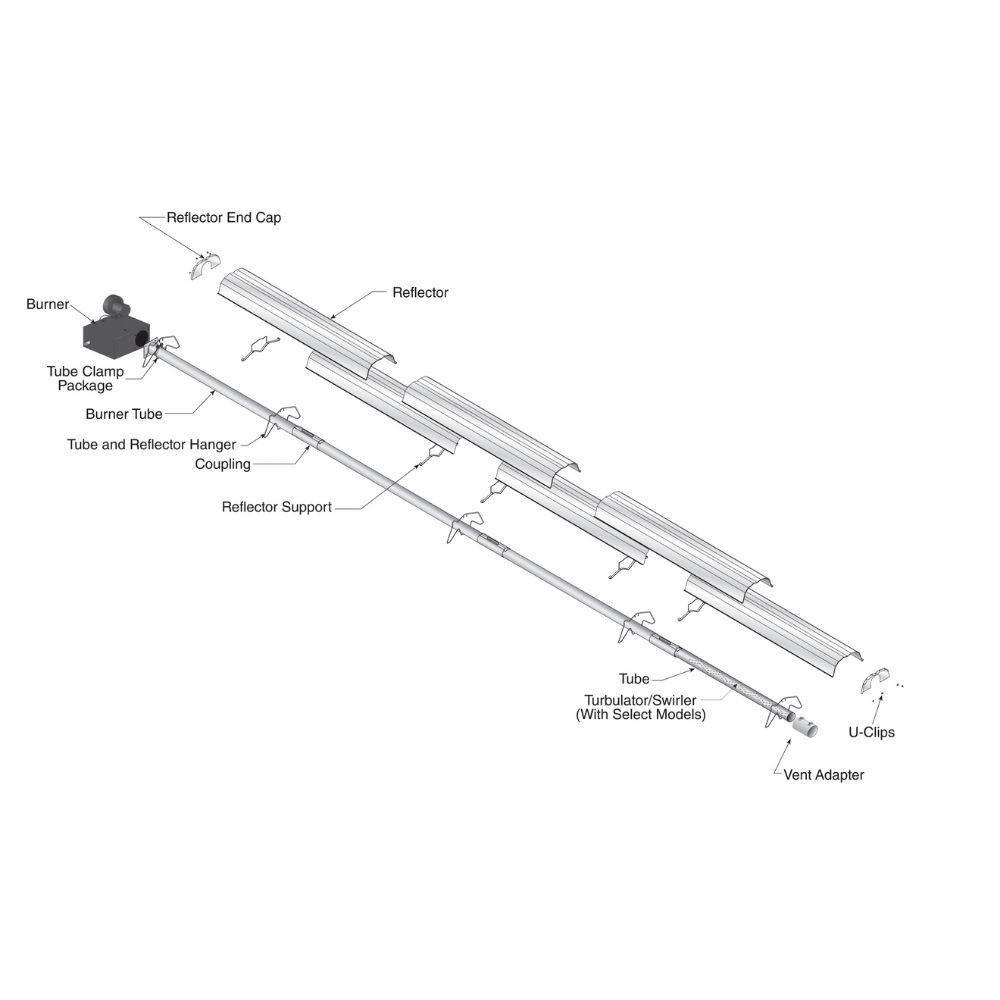 NDUSTRIA NEL 26" 1500W 120V Indoor/Outdoor Infrared Electric Heater