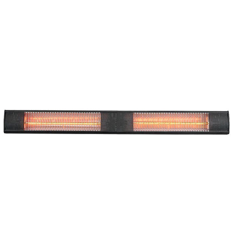 NEL 37" 3000W 240V Indoor/Outdoor Infrared Electric Heater Black