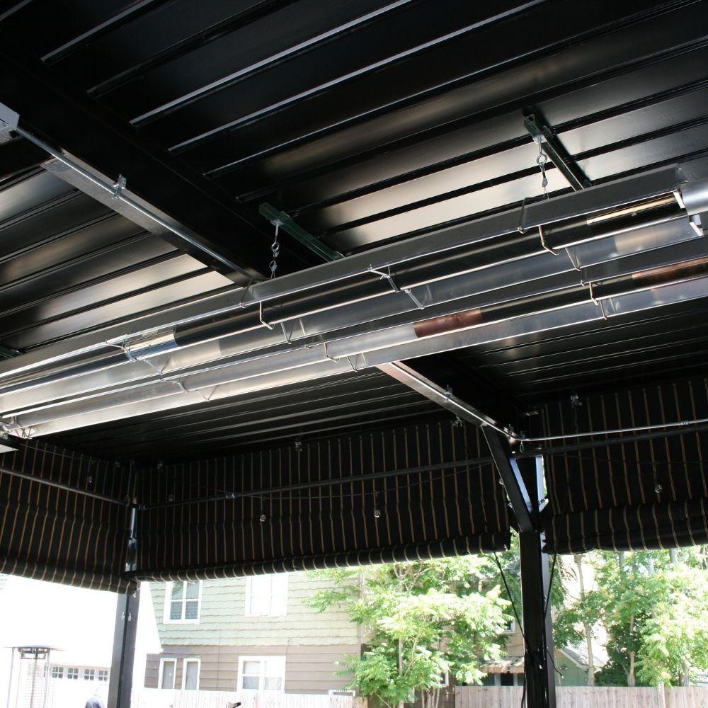 NDUSTRIA NHE Indoor/Outdoor Infrared U-Tube Gas Heater