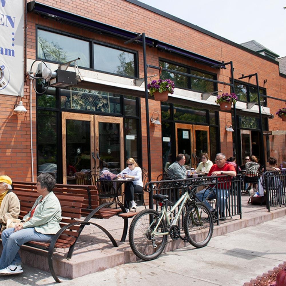 Ndustria NHE Outdoor Infrared Gas Heater Lifestyle