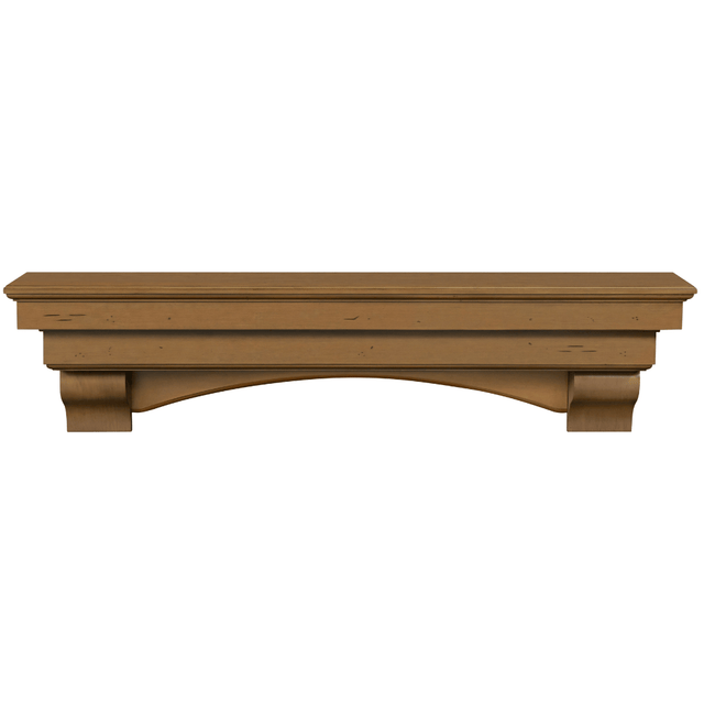 Pearl Mantels Celeste Dune Wood Mantel Shelf - 497-60-10