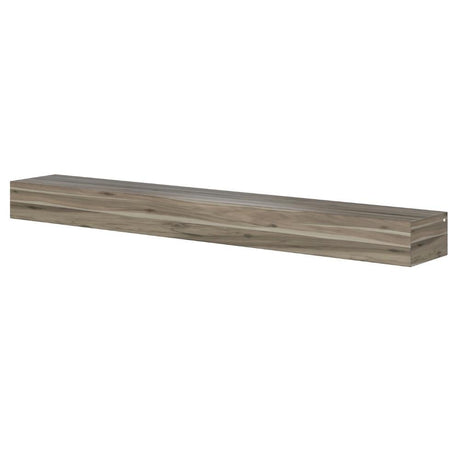Pearl Mantels Acacia Wood Mantel Shelf Weathered Gray Finish With Pearl Mantels Trademark