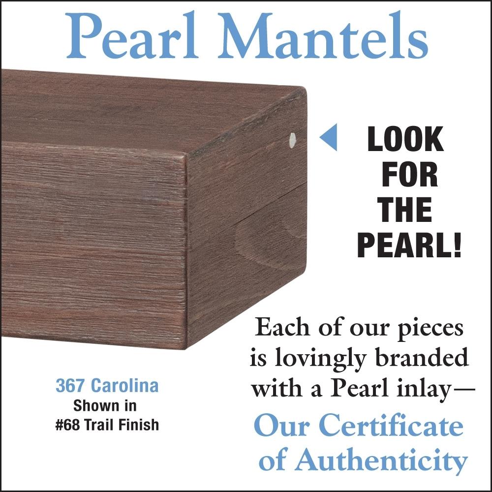 Pearl Mantels Certificate of Authenticity