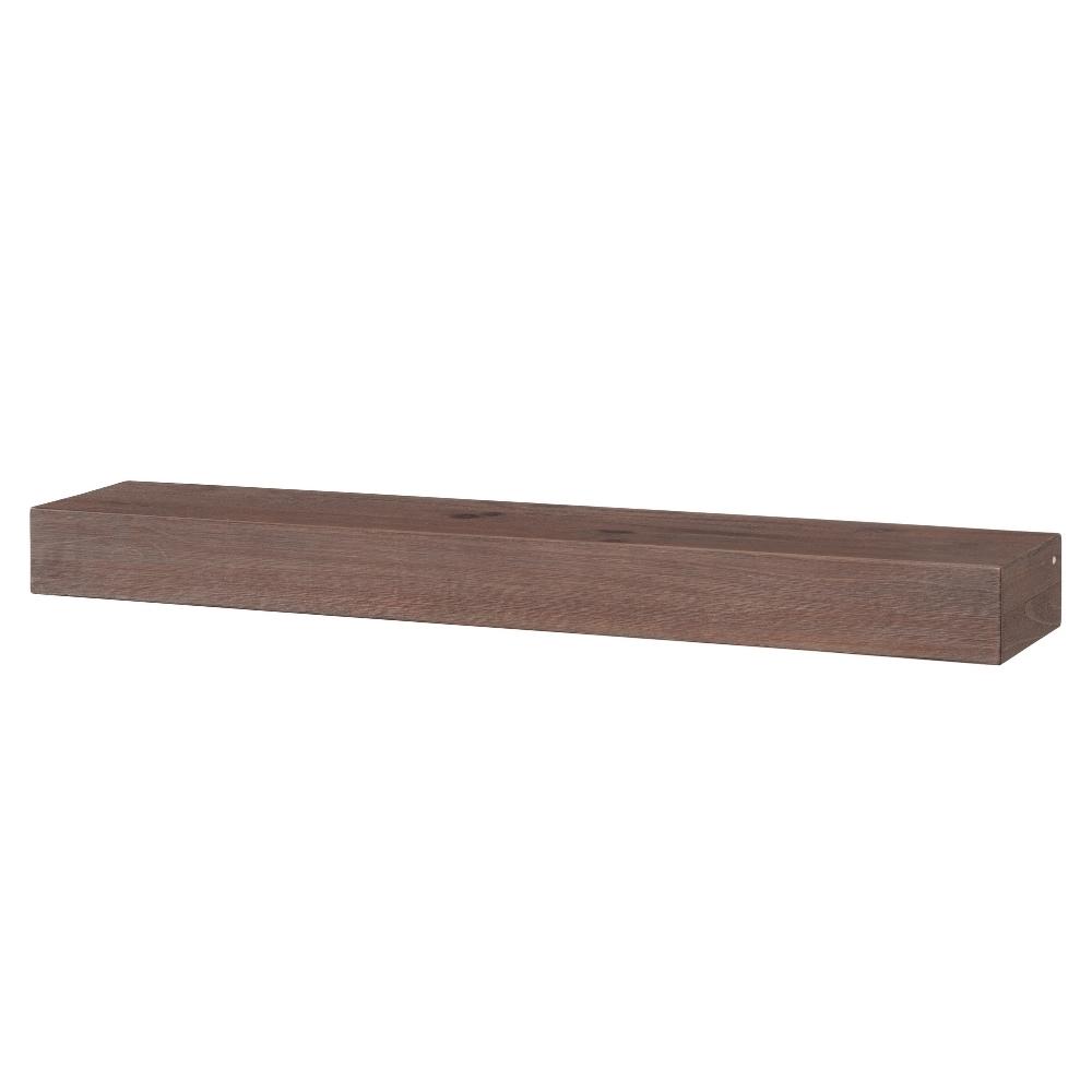 Pearl Mantels Carolina Wood Mantel Shelf (Angled View)
