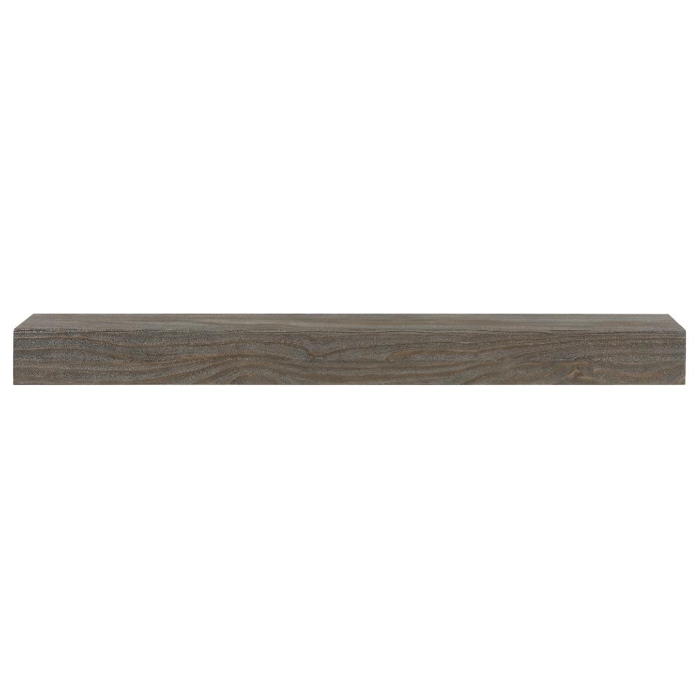 Pearl Mantels Cherokee Wood Mantel Shelf in Little River Finish (No Corbles)