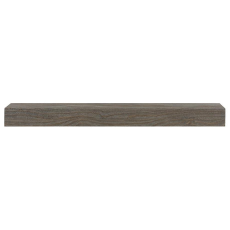 Pearl Mantels Cherokee Wood Mantel Shelf in Little River Finish (No Corbles)