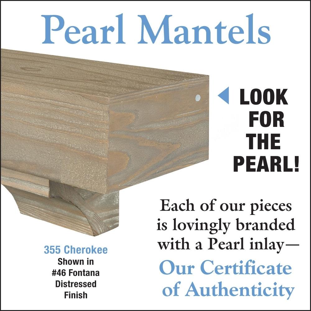 Pearl Mantels Certificate of Authenticity