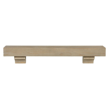 Pearl Mantels Cherokee Wood Mantel Shelf in Fontana Finish