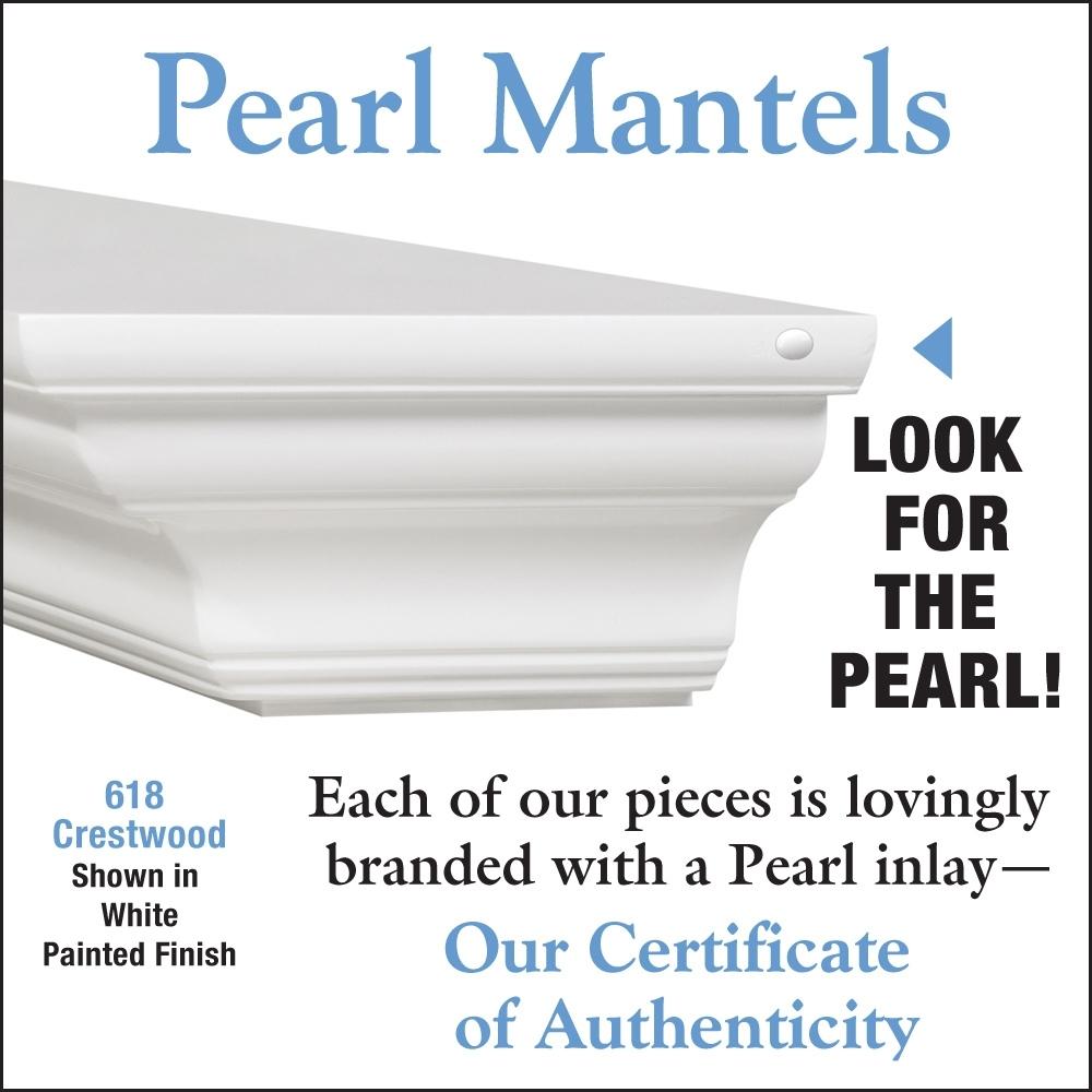 Pearl Mantels Certificate of Authenticity