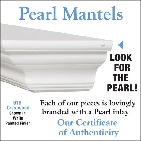 Pearl Mantels Certificate of Authenticity