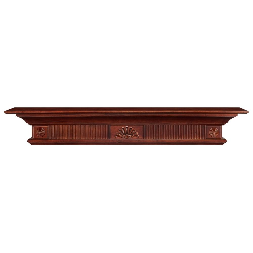 Pearl Mantels Devonshire Wood Mantel Shelf Distressed Finish