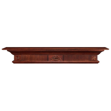Pearl Mantels Devonshire Wood Mantel Shelf Distressed Finish