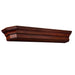 Pearl Mantels Lindon Wood Mantel Shelf in Distressed Cherry Finish Angled View