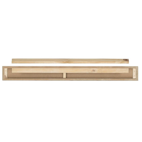 Pearl Mantels Sarah MDF Mantel Shelf (Backside View)