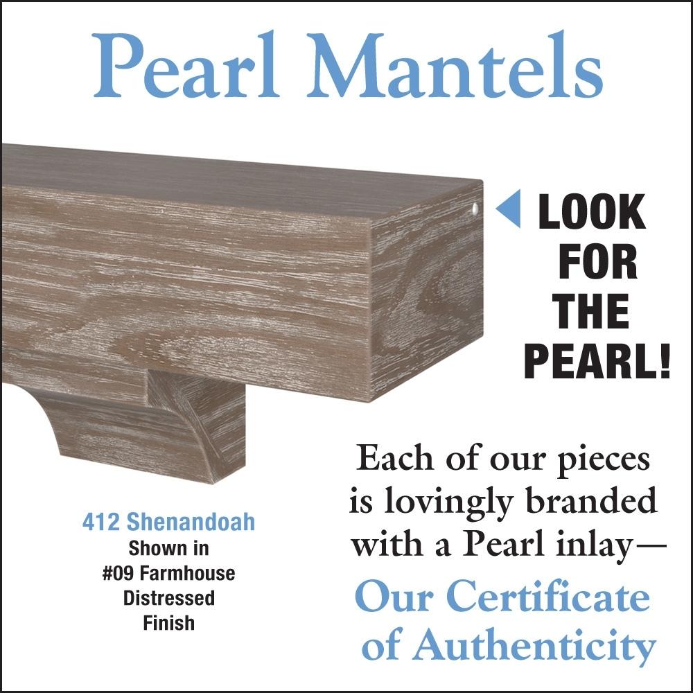 Pearl Mantels Certificate of Authenticity