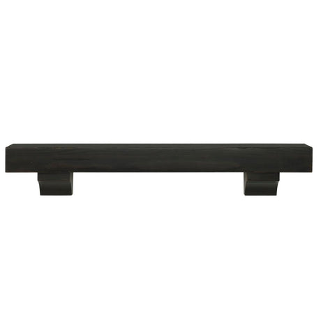 Pearl Mantels Shenandoah Wood Mantel Shelf in Espresso Finish
