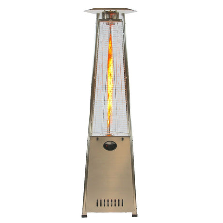 RADtec 93-Inch Stainless Steel Pyramid Propane Patio Heater - 93-PYR-FLM-SS