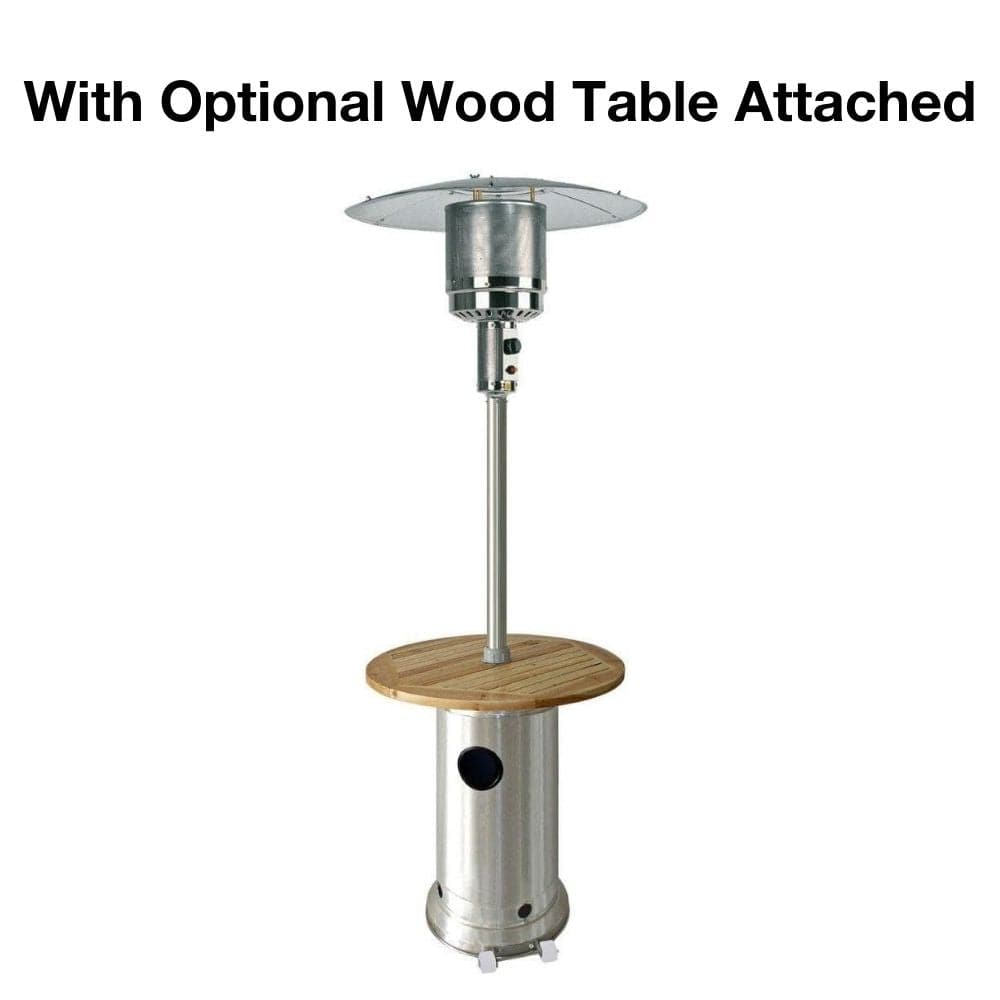 RADtec Allure Series Real Flame with Optional Wood Table