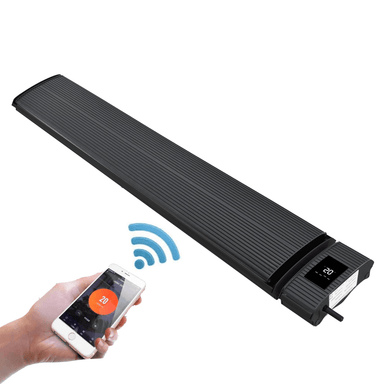 RADtec Design Series 43-inch 1800W 220V Infrared Electric Heater with wifi controls
