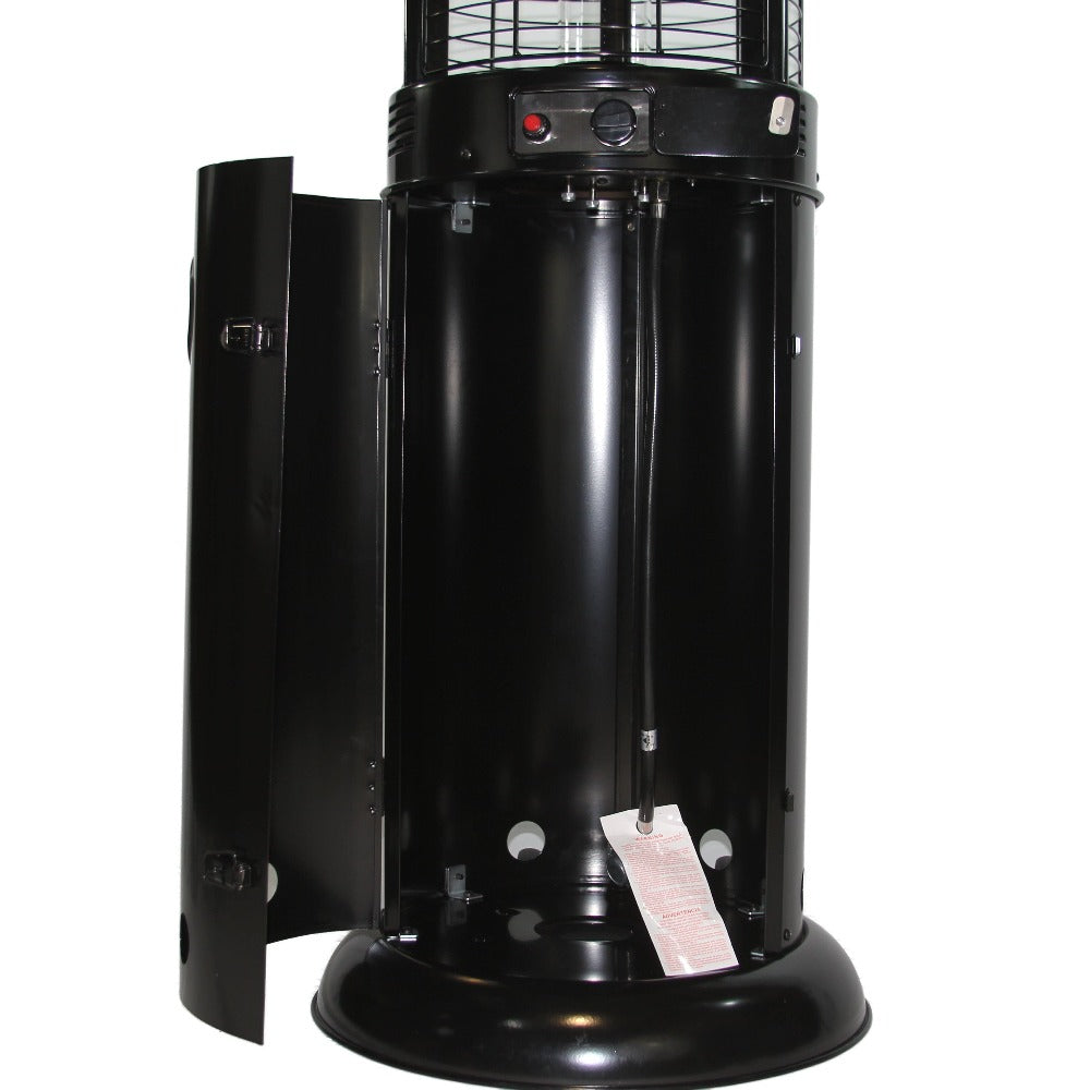 RADtec Ellipse Flame Propane Patio Heater Compartment