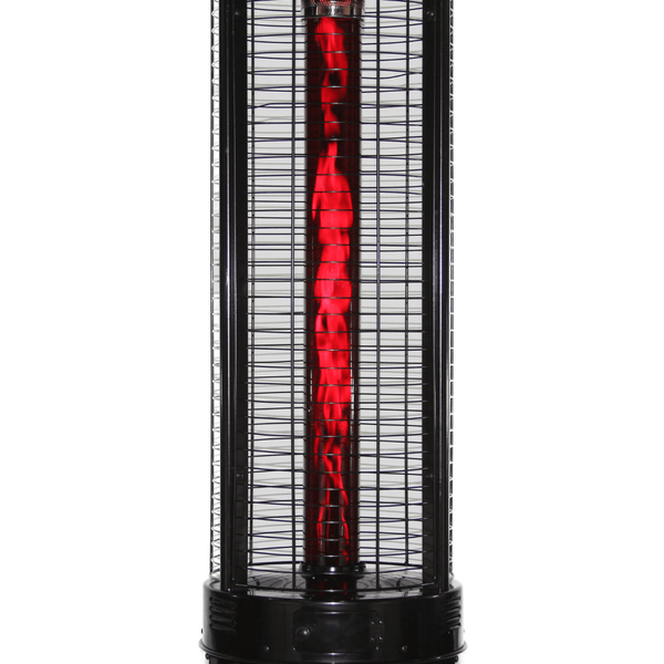RADtec Ellipse Flame Propane Patio Heater ruby flame