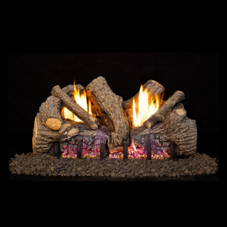 Real Fyre Foothill Oak Vent-Free Gas Log Set
