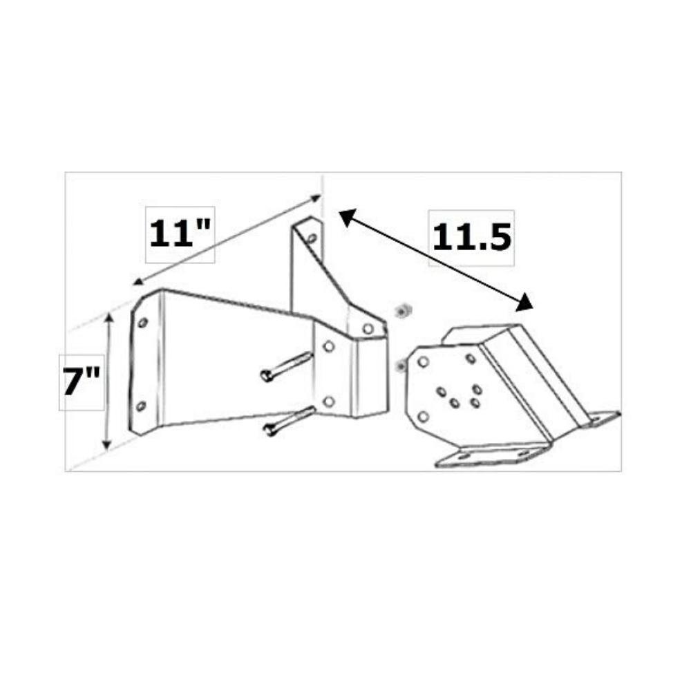 Schwank Wall Mount Bracket for bistroSchwank & 2-stage heaters specs