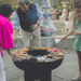 barbeque party with seasons fire pits fire pit grill