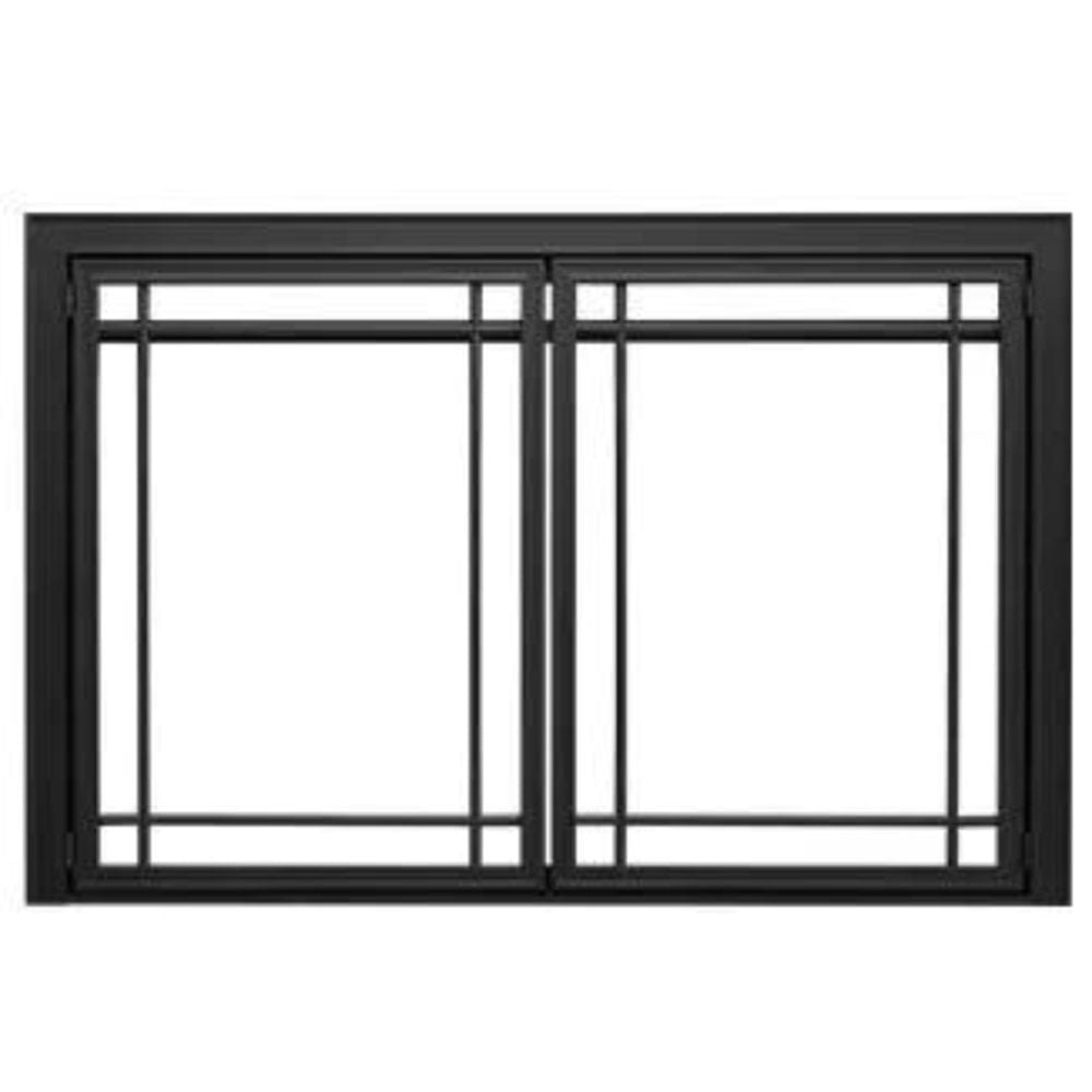 Simplifire Mission Front for Traditional Electric Fireplace Insert