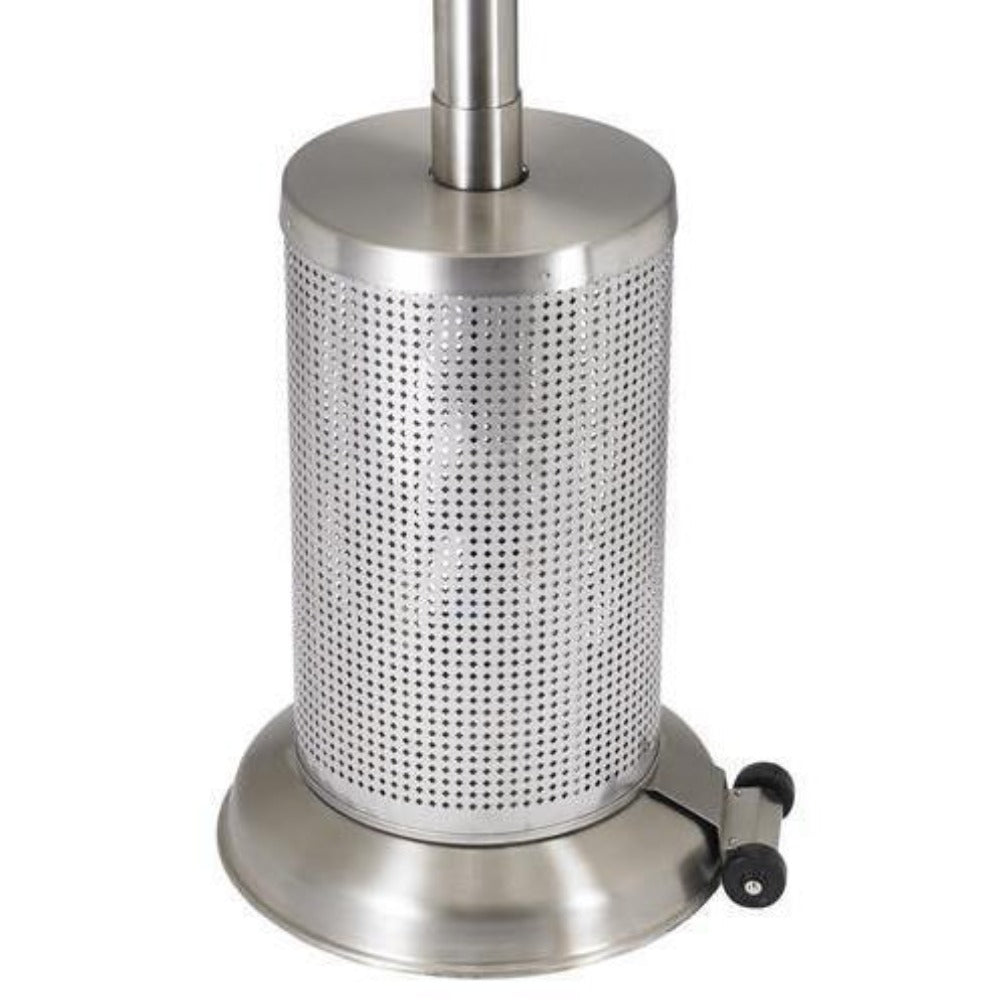 Sunglo A270 BK Black Portable Propane Patio Heater wheels