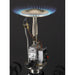 Sunglo PSA265 BK Permanent Post Black Natural Gas Patio Heater burner