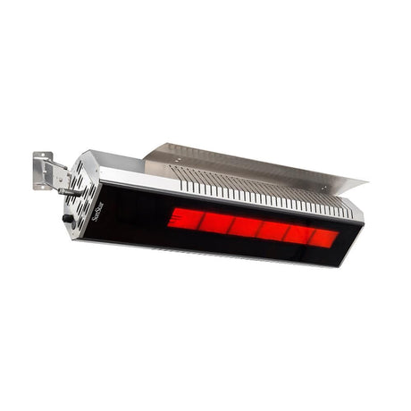 SunStar Glass Marine Grade Stainless Steel Infrared Gas Heater with Heat Shield