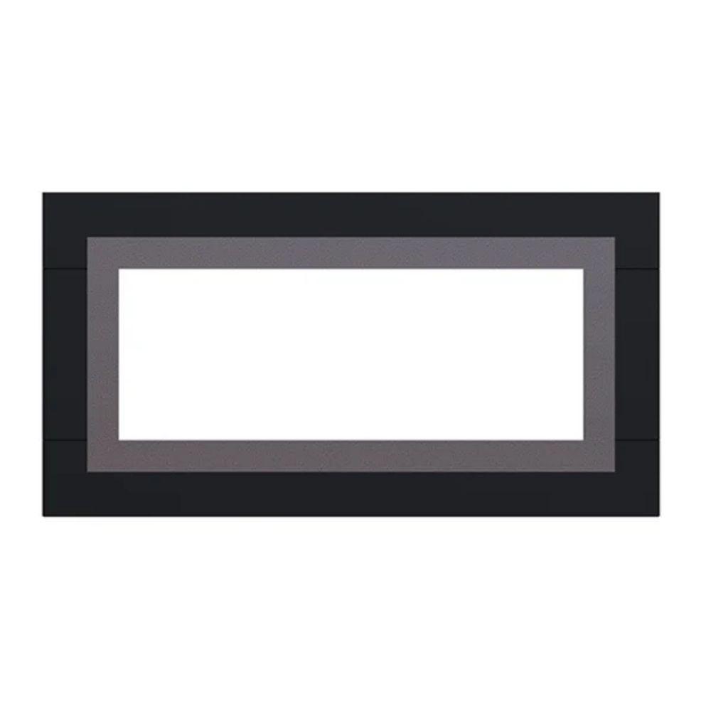 Superior Face Trim Frame in aged Silver