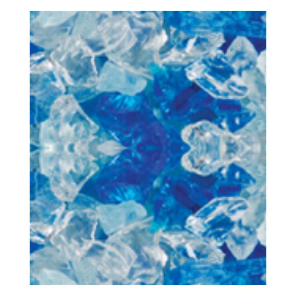 Sapphire Blue Ice Rock
