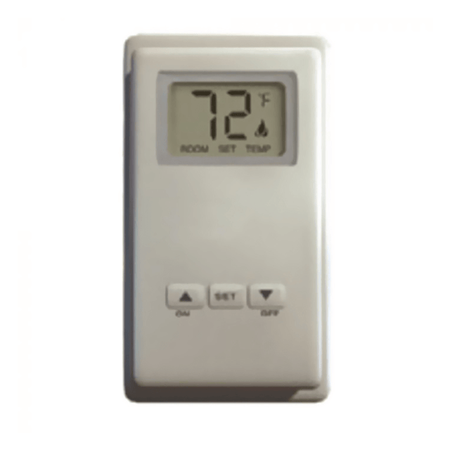 wall thermostat for superior capella electric fireplace - ws-s-tstat