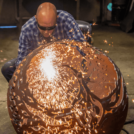 The Fire Pit Gallery Phoenix Rising Handcrafted Fire Pit