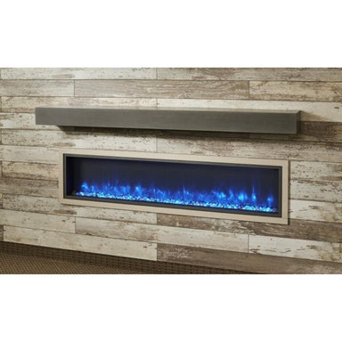 The Outdoor GreatRoom Company Midnight Mist Concrete Floating Mantel Shelf