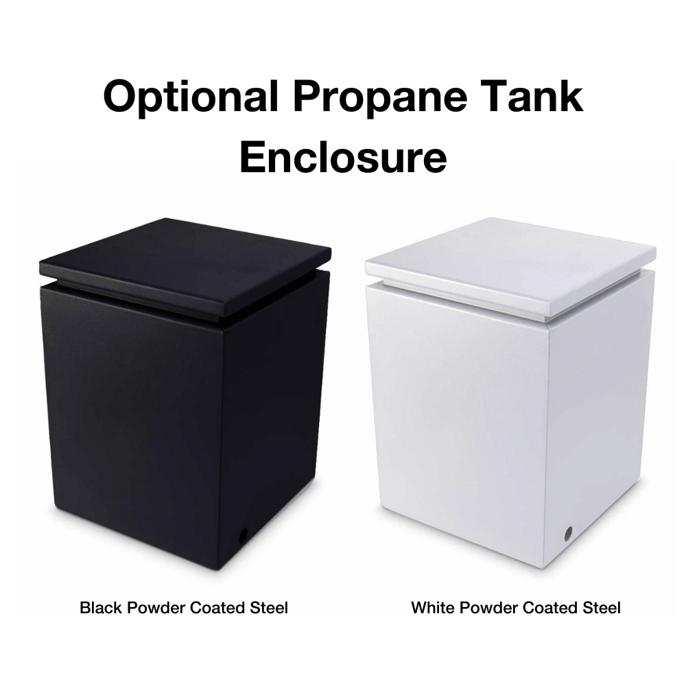 Top Fires Liquid Propane Tank Enclosure