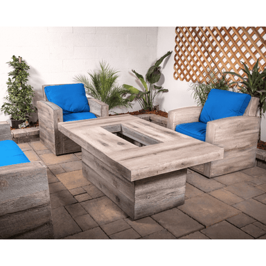 top fires alberta fire pit table in seating area