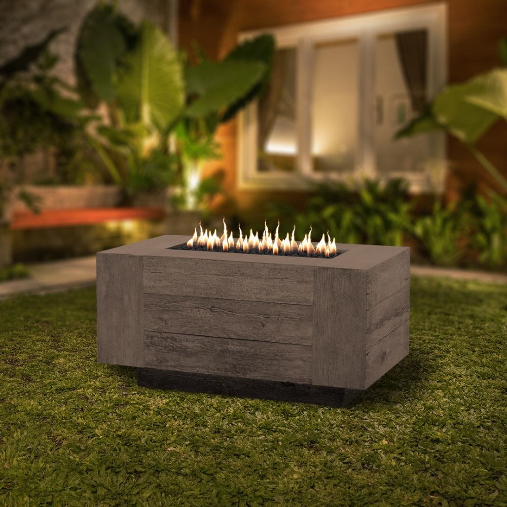 Top Fires Catalina Oak Fire Pit in Garden