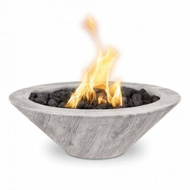Top Fires Cazo Ivory Fire Bowl Electronic Ignition