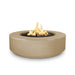 Top Fires 42" Florence GFRC Fire Pit in Brown
