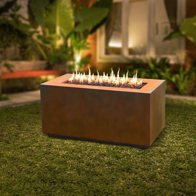 Top Fires Pismo 48" Corten Steel Gas Fire Pit