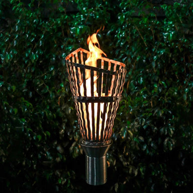 Top Fires 14" Roman Stainless Steel Gas Torch