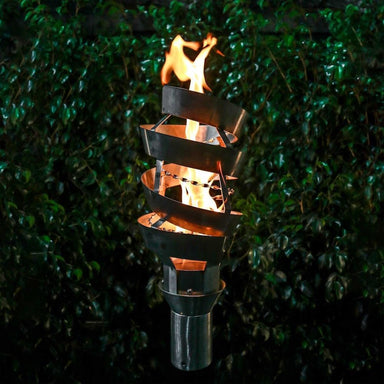 Top Fires 14" Spiral Stainless Steel Gas Torch (OPT-TT10M)