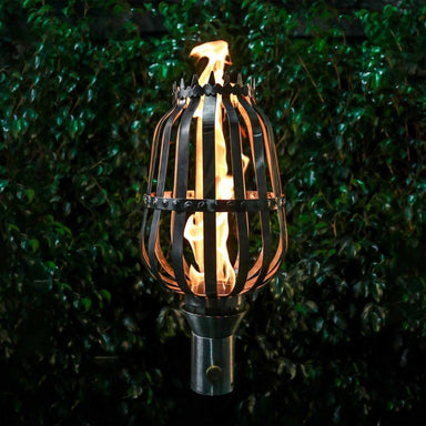 Top Fires 14" Urn Stainless Steel Gas Torch