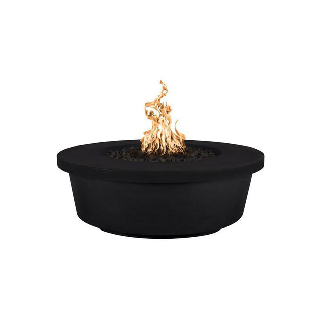 Top Fires Tempe GFRC Fire Pit in Black