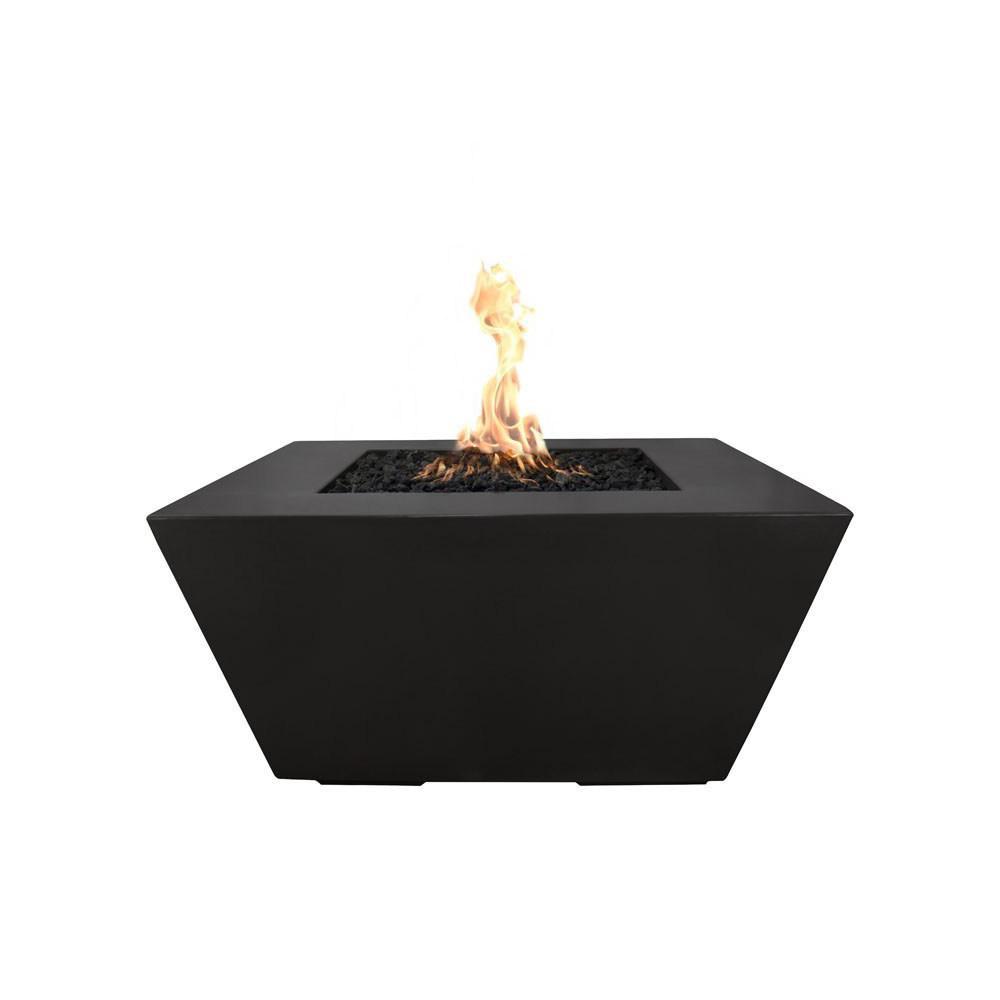 Top Fires Redann GFRC Gas Fire Pit in Black