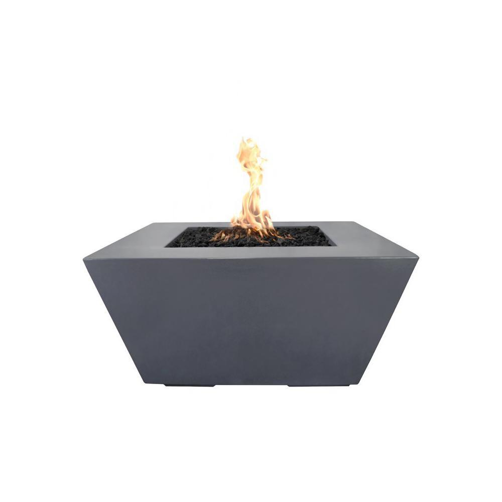 Top Fires Redann GFRC Gas Fire Pit in Gray