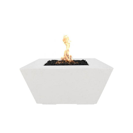 Top Fires Redann GFRC Gas Fire Pit in Limestone